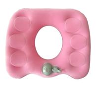 SAVOSWEET Cojín Ortopédico Inflable, Cojín De Asiento De Hemorroides, Cojíns Antiescaras, Almohada Inflable Ortopédica, Cojíns Inflables para El Embarazo, Cóccix, Úlceras De Decúbito, Espalda (Rosa)