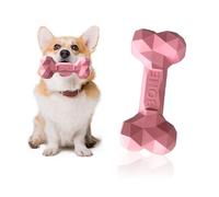 SAVOSWEET Juguetes para Masticar y Dentición, Huesos de Goma Rosa para Perros Pequeños, Adecuado para Menos de 5 Kg