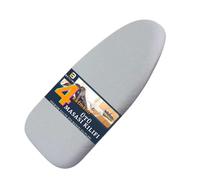SAVUK Funda para Tabla de Planchar y Almohadilla recubierta de Silicona de 4 Capas, tamaño Mini de 12.5 x 30 Pulgadas, Acolchado Grueso Extra Resistente, Reflectante al Calor, Antiadherente,
