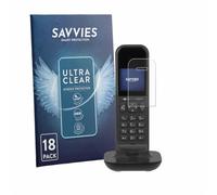 savvies 18 Unidades Protector Pantalla para Gigaset CL390