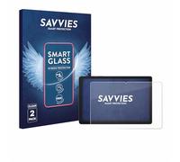 savvies 2 Unidades Protector Pantalla Cristal para Samsung Galaxy Tab A9 Plus / A11 Plus WiFi / 5G 9H Película, Lámina de Vidrio, Transparente, sin Burbujas, Antiarañazos