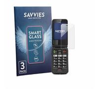 savvies 3 Unidades Lámina Cristales para Emporia Joy LTE