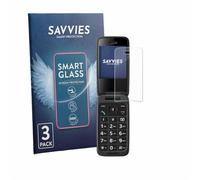 savvies 3 Unidades Lámina Cristales para Panasonic KX-TU410
