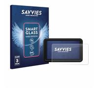 savvies 3 Unidades Protector Pantalla Cristal para Atomos Shinobi 2 9H Película, Lámina de Vidrio, Transparente, sin Burbujas, Antiarañazos