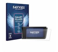 savvies 3 Unidades Protector Pantalla Cristal para Bosch Purion 400 9H Película, Lámina de Vidrio, Transparente, sin Burbujas, Antiarañazos