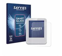 savvies 3 Unidades Protector Pantalla Cristal para Bresser ClimaTemp Termómetro digital para habitaciones 9H Película, Lámina de Vidrio, Transparente, sin Burbujas, Antiarañazos