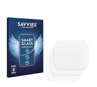 savvies 3 Unidades Protector Pantalla Cristal para Casio Unisex F-91W 9H Película, Lámina de Vidrio, Transparente, sin Burbujas, Antiarañazos