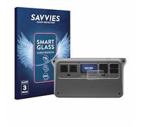 savvies 3 Unidades Protector Pantalla Cristal para DJI Power 1000 9H Película, Lámina de Vidrio, Transparente, sin Burbujas, Antiarañazos