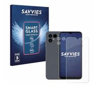 savvies 3 Unidades Protector Pantalla Cristal para Fairphone 4 (Frontal+Cámara) 9H Película, Lámina de Vidrio, Transparente, sin Burbujas, Antiarañazos