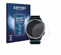 savvies 3 Unidades Protector Pantalla Cristal para Garmin Approach J1 9H Película, Lámina de Vidrio, Transparente, sin Burbujas, Antiarañazos