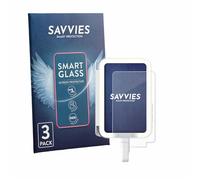 savvies 3 Unidades Protector Pantalla Cristal para Insta360 Snap 9H Película, Lámina de Vidrio, Transparente, Antiarañazos, Screen Protector