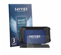 savvies 3 Unidades Protector Pantalla Cristal para Lowrance Eagle 4 9H Película, Lámina de Vidrio, Transparente, Antiarañazos, Screen Protector