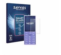 savvies 3 Unidades Protector Pantalla Cristal para Nokia 150 Music 9H Película, Lámina de Vidrio, Transparente, Antiarañazos, Screen Protector