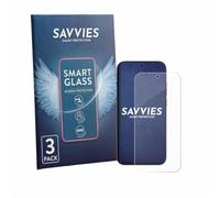 savvies 3 Unidades Protector Pantalla Cristal para Oppo Reno 16 F 9H Película, Lámina de Vidrio, Transparente, Antiarañazos, Screen Protector