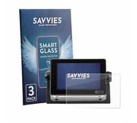 savvies 3 Unidades Protector Pantalla Cristal para Raymarine Axiom+ 7 9H Película, Lámina de Vidrio, Transparente, Antiarañazos, Screen Protector