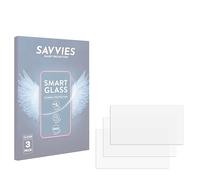 savvies 3 Unidades Protector Pantalla Cristal para Roland SH-4d 9H Película, Lámina de Vidrio, Transparente, sin Burbujas, Antiarañazos