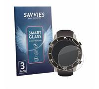 savvies 3 Unidades Protector Pantalla Cristal para SCUBAPRO Galileo G3 Ti 9H Película, Lámina de Vidrio, Transparente, Screen Protector