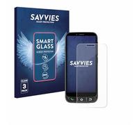 savvies 3 Unidades Protector Pantalla Cristal para SPC Zeus 4G Pro 9H Película, Lámina de Vidrio, Transparente, sin Burbujas, Antiarañazos