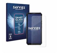 savvies 3 Unidades Protector Pantalla Cristal para Ulefone Armor 28 Ultra Thermal 9H Película, Lámina de Vidrio, Transparente, sin Burbujas, Antiarañazos