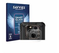 savvies 3 Unidades Protector Pantalla Cristal para Ulefone RugOne Xever 7 Pro (SÓLO Cámara) 9H Película, Transparente, Screen Protector