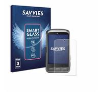 savvies 3 Unidades Protector Pantalla Cristal para Wahoo Elemnt ACE 9H Película, Lámina de Vidrio, Transparente, sin Burbujas, Antiarañazos