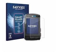 savvies 3 Unidades Protector Pantalla Cristal para Wahoo Elemnt Bolt V2 GPS 9H Película, Lámina de Vidrio, Transparente, sin Burbujas, Antiarañazos