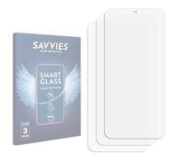 savvies 3 Unidades Protector Pantalla Cristal para Xiaomi Poco M8 Pro 9H Película, Lámina de Vidrio, Transparente, sin Burbujas, Antiarañazos