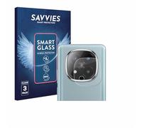 savvies 3 Unidades Protector Pantalla Cristal para Xiaomi Redmi Note 14 Pro Plus 5G (SÓLO Cámara) 9H Película, Lámina de Vidrio, Transparente, sin Burbujas, Antiarañazos