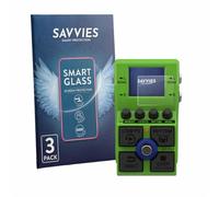 savvies 3 Unidades Protector Pantalla Cristal para Zoom MS-90LP Plus 9H Película, Lámina de Vidrio, Transparente, Antiarañazos, Screen Protector