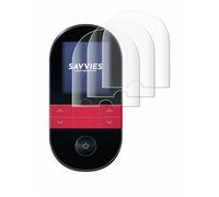 savvies 4 Unidades Full-Screen Protector para Beurer EM 59 Full Cover Protector Pantalla [3d Curvo, Pantalla Completa, Transparente]