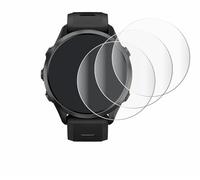 savvies 4 Unidades Full-Screen Protector para Garmin Forerunner 970 Full Cover Protector Pantalla [3d Curvo, Pantalla Completa, Transparente]