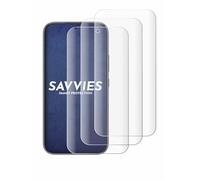 savvies 4 Unidades Full-Screen Protector para Honor 600 Pro Full Cover Protector Pantalla [3d Curvo, Pantalla Completa, Transparente]