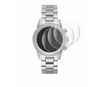 savvies 4 Unidades Full-Screen Protector para Michael Kors Ritz MK6428 Full Cover Protector Pantalla [3d Curvo, Pantalla Completa, Transparente]