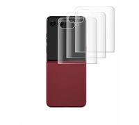 savvies 4 Unidades Full-Screen Protector para Motorola Razr 60 Ultra (Pantalla trasera) Full Cover Protector Pantalla [3d Curvo, Pantalla Completa]