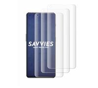 savvies (4 Unidades Full-Screen Protector para OnePlus 11 5G Full Cover Protector Pantalla [3d Curvo, Pantalla Completa, Transparente]