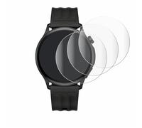 savvies 4 Unidades Full-Screen Protector para OnePlus Watch Lite Full Cover Protector Pantalla [3d Curvo, Pantalla Completa, Transparente]