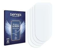 savvies (4 Unidades Full-Screen Protector para Segway Ninebot F3 Pro D Full Cover Protector Pantalla [3d Curvo, Pantalla Completa, Transparente]