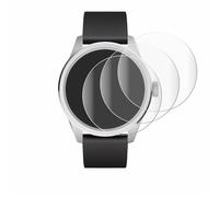 savvies 4 Unidades Full-Screen Protector para Withings ScanWatch 2 (42 mm) Full Cover Protector Pantalla [3d Curvo, Pantalla Completa, Transparente]
