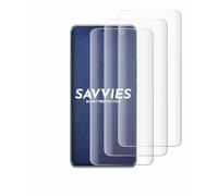 savvies 4 Unidades Full-Screen Protector para Xiaomi Redmi Note 14 Pro 5G Full Cover Protector Pantalla [3d Curvo, Pantalla Completa, Transparente]