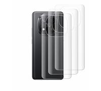 savvies 4 Unidades Full-Screen Protector para Xiaomi Redmi Note 14 Pro Plus (Trasero) Full Cover Protector [3d Curvo, Completa, Transparente]