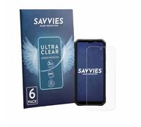 savvies 6 Unidades Protector Pantalla para Blackview Fort 2