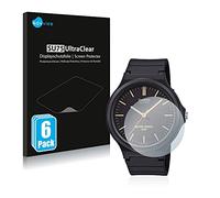 savvies 6 Unidades Protector Pantalla para Casio Unisex MW-240