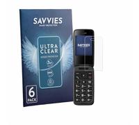 savvies 6 Unidades Protector Pantalla para Panasonic KX-TU410