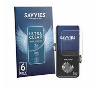 savvies 6 Unidades Protector Pantalla para TC Electronic POLYTUNE 3 Noir
