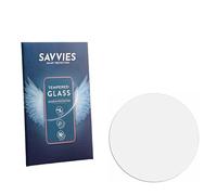 Savvies Cristal Templado para Suunto Race 3S | Transparente Protección Pantalla Made in Germany Dureza 9H Pantalla Vidrio