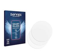 Savvies Lámina Cristales para Casio G-Shock GM-2100M | 3 Unidades Transparente Protección Pantalla Made in Germany 9H Película Vidrio sin Burbujas Antiarañazos