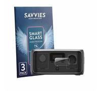 savvies Lámina Cristales para EcoFlow River 3 | 3 Unidades Transparente Protección Pantalla Made in Germany 9H Película Vidrio sin Burbujas Antiarañazos