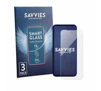 savvies Lámina Cristales para Fairphone 6 Plus | 3 Unidades Transparente Protección Pantalla Made in Germany 9H Película Vidrio sin Burbujas Antiarañazos