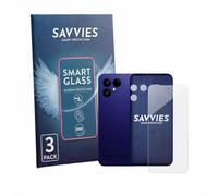 Savvies Lámina Cristales para Fairphone 6 Plus | (Frontal+Cámara) 3 Unidades Transparente Protección Pantalla Made in Germany 9H Película Vidrio sin Burbujas Antiarañazos