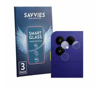 Savvies Lámina Cristales para Fairphone 6 Plus | (SÓLO Cámara) 3 Unidades Transparente Protección Pantalla Made in Germany 9H Película Vidrio sin Burbujas Antiarañazos
